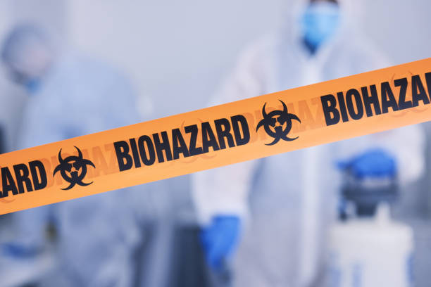 Professional Blood Cleanup technician working in Fowler, OH